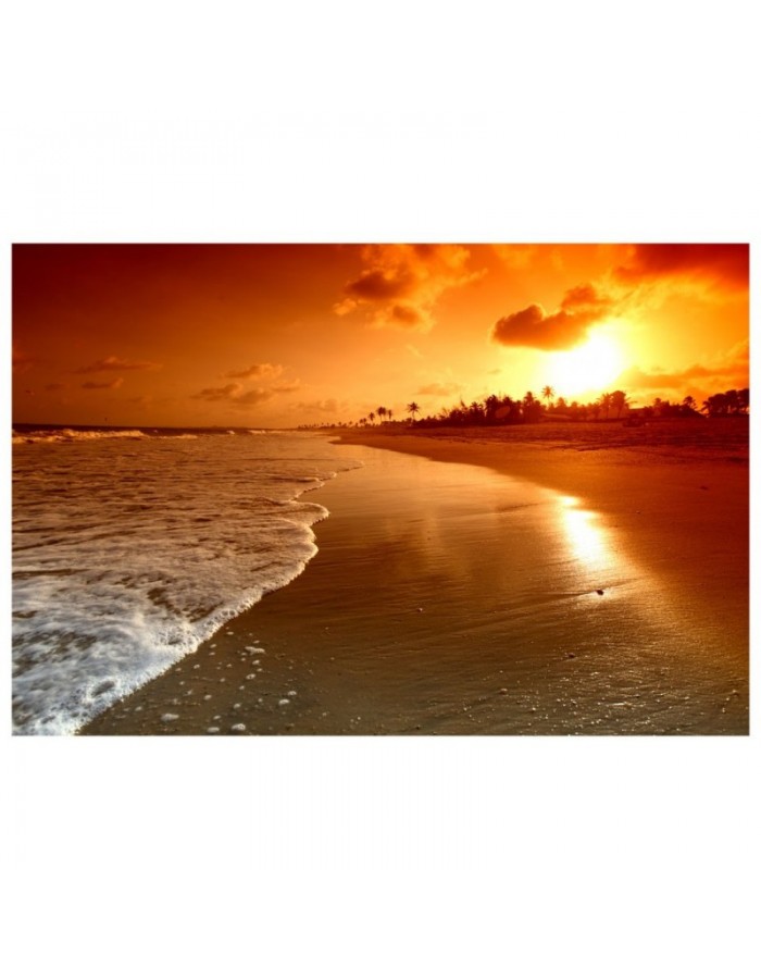 Πίνακας σε καμβά με Θάλασσα με θέα το ηλιοβασίλεμα