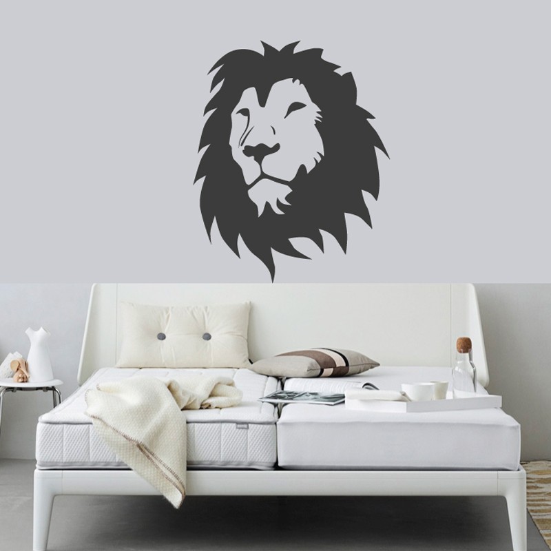 Αυτοκόλλητο τοίχου με ζώα Λιοντάρι