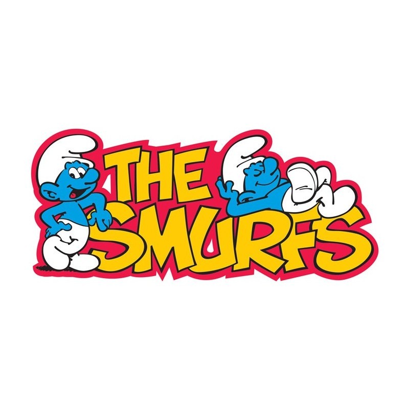 Αυτοκόλλητο τοίχου Παιδικά The Smurfs