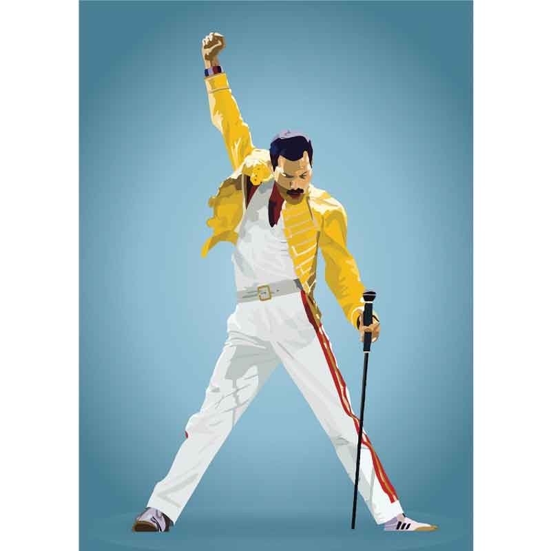 Πίνακας σε καμβά Freddie Mercury