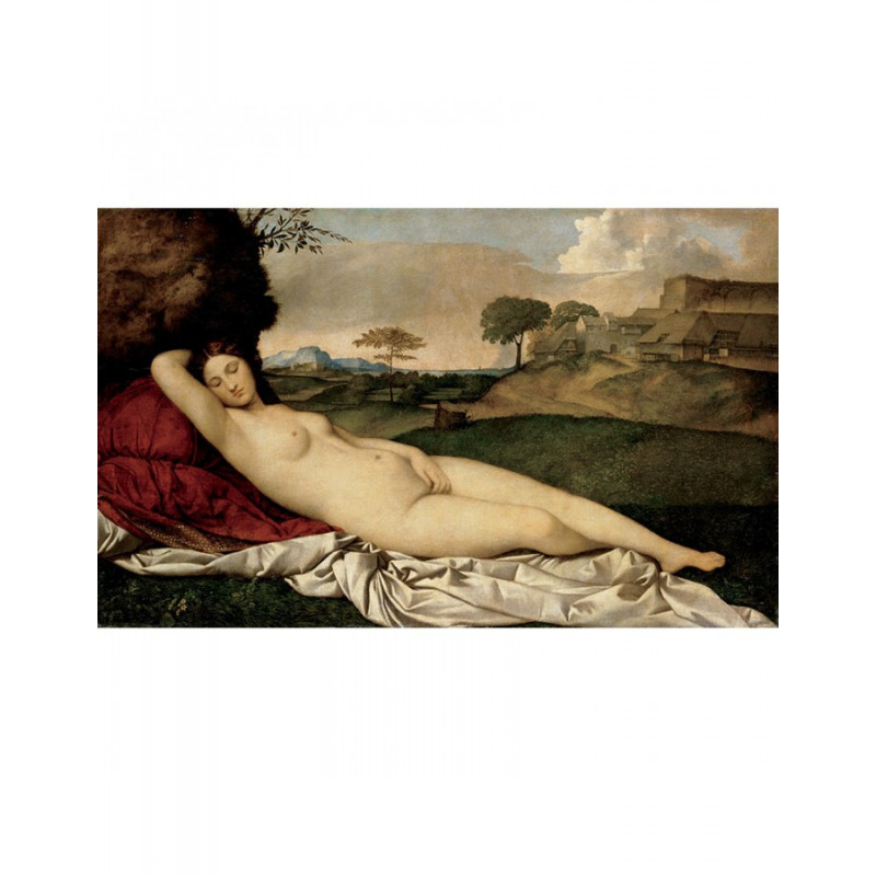 Πίνακας σε καμβά με GIORGIONE SLEEPING VENUS