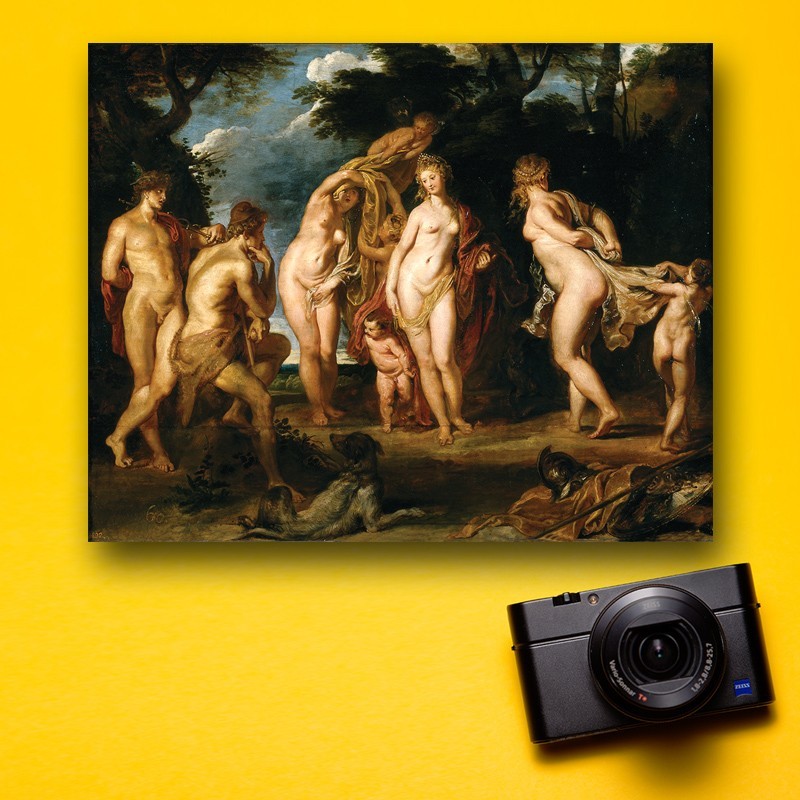 Πίνακας σε καμβά Peter Paul Rubens - The Judgement of Paris