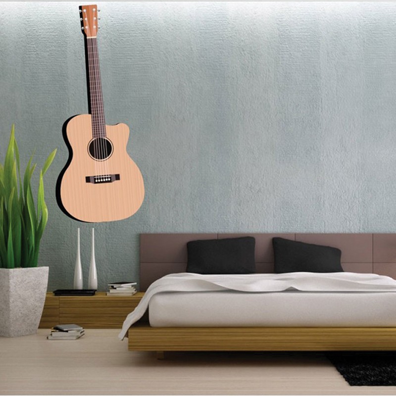 Αυτοκόλλητο τοίχου με Μουσική με κλασσική κιθάρα