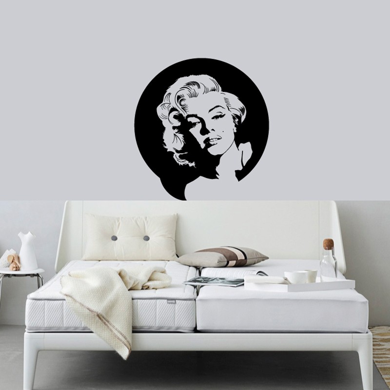 Αυτοκόλλητο τοίχου με Stars Marilyn Monroe