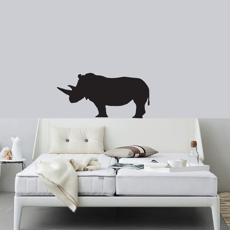 Αυτοκόλλητο τοίχου με ζώα Ρινόκερος