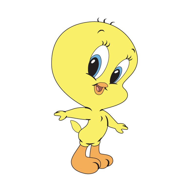 Αυτοκόλλητο τοίχου Παιδικά baby tweety 2