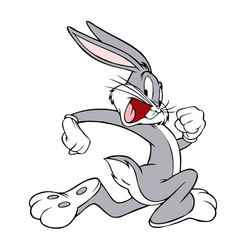 Αυτοκόλλητο τοίχου Παιδικά Bugs bunny