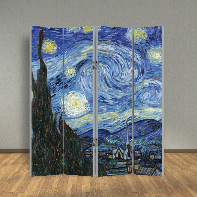 Παραβάν Van Gogh Έναστρη Νύχτα