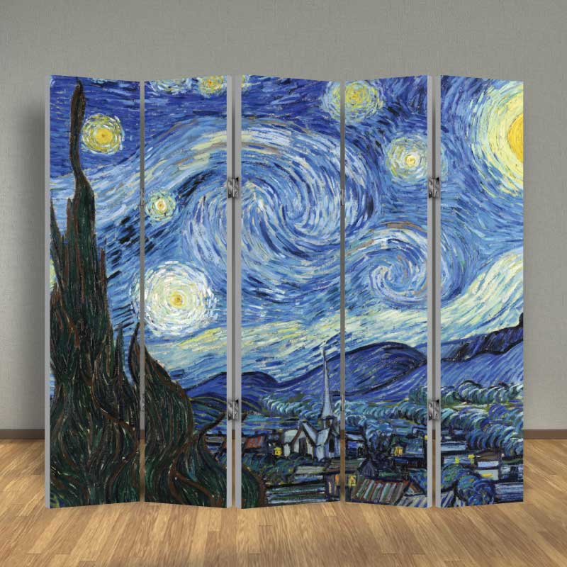 Παραβάν Van Gogh Έναστρη Νύχτα