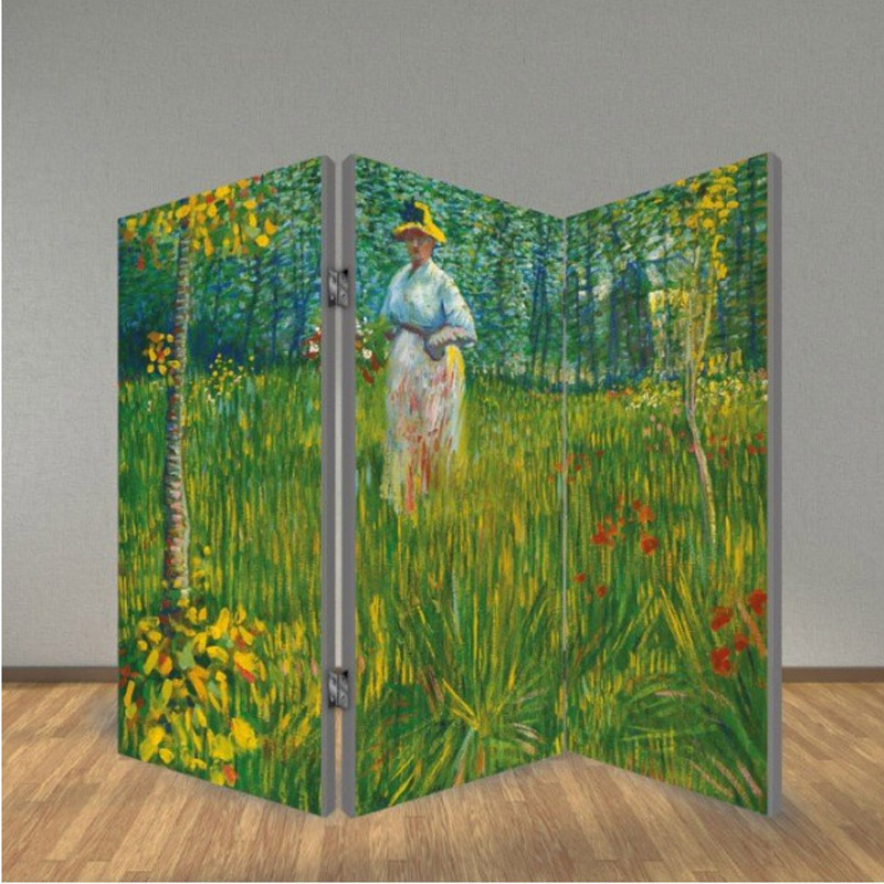 Παραβάν Van Gogh Γυναίκα στον Κήπο