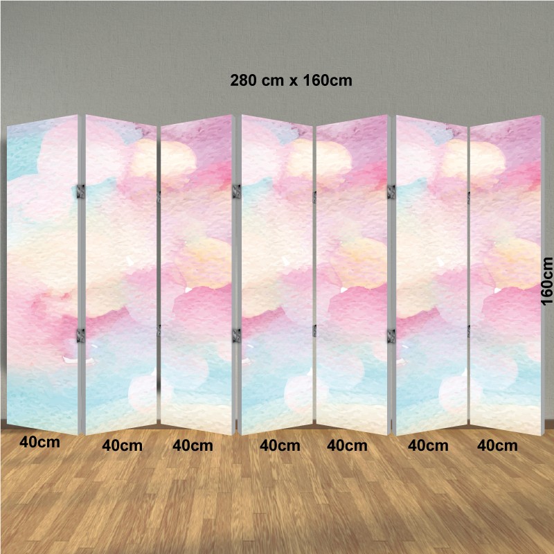 Παραβάν 7 φύλλα 280x 160 cm