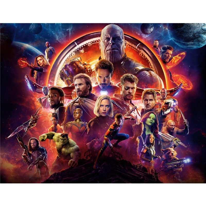 Πίνακας σε καμβά  Avengers-Infinity War