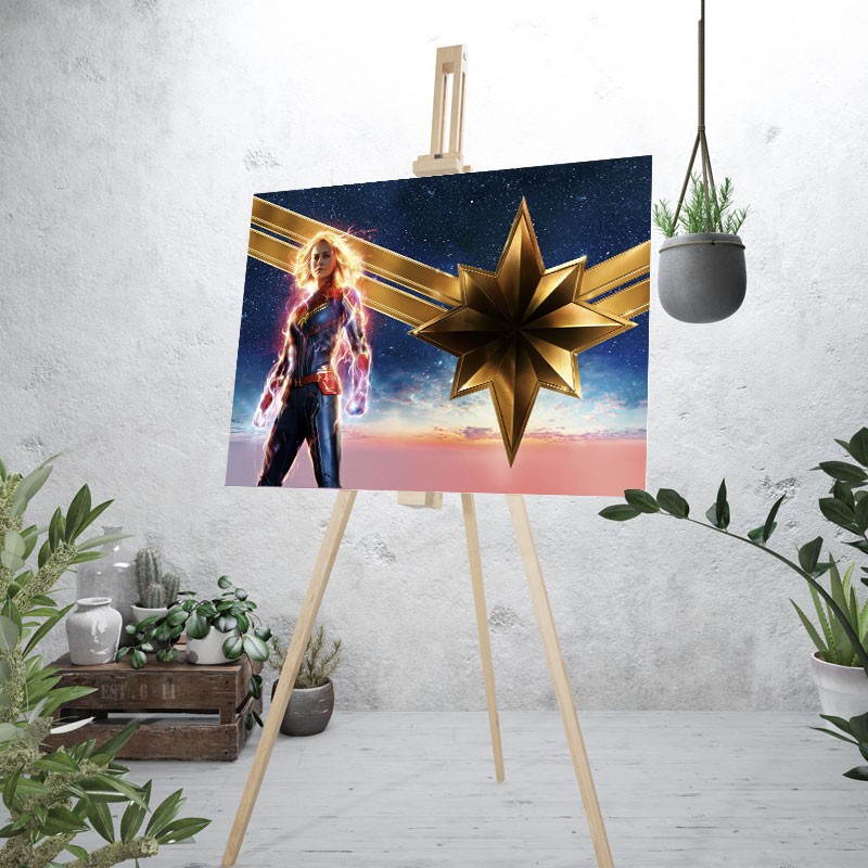 Πίνακας σε καμβά   Captain Marvel