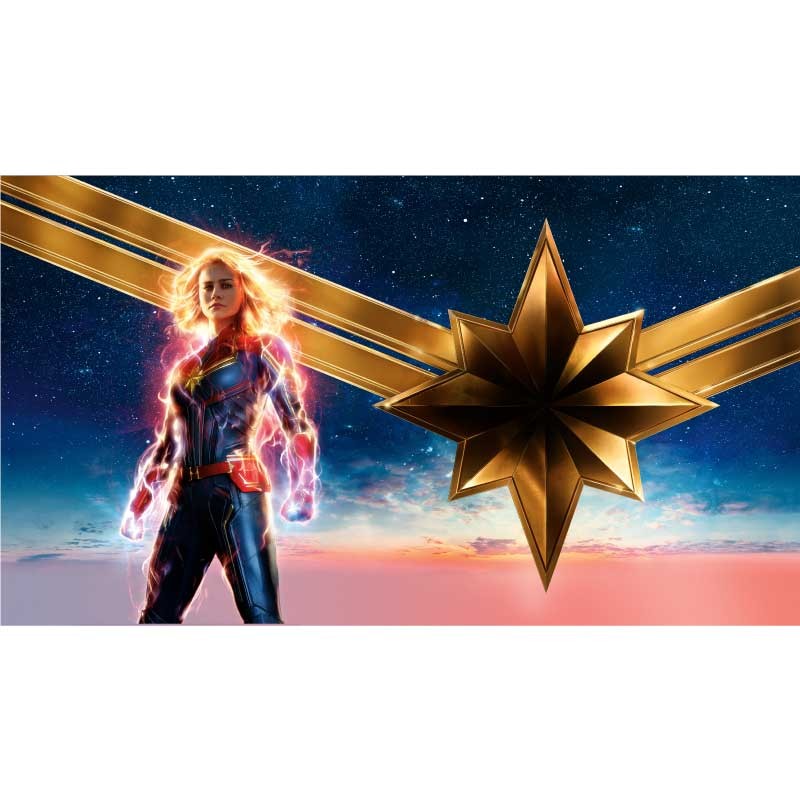 Πίνακας σε καμβά   Captain Marvel