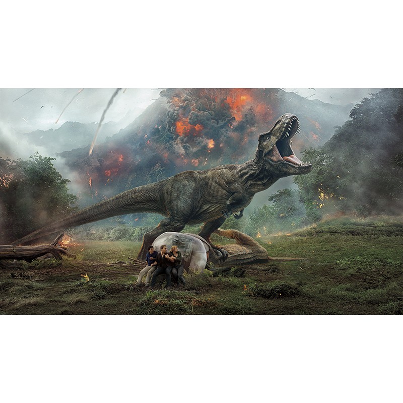 Πίνακας σε καμβά   Jurassic World- Fallen Kingdom