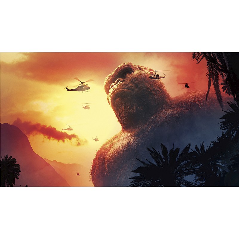 Πίνακας σε καμβά   Kong- Skull Island