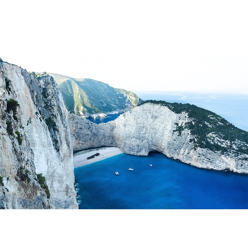 Πίνακας σε καμβά  Ναυάγιο Ζάκυνθος 