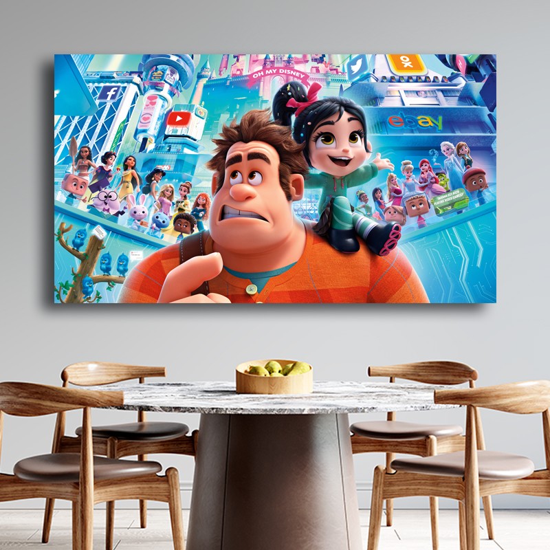 Πίνακας σε καμβά   Ralph Breaks