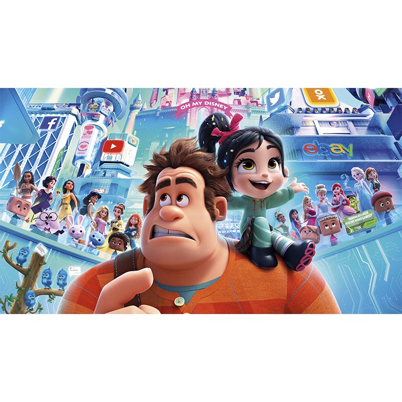 Πίνακας σε καμβά   Ralph Breaks