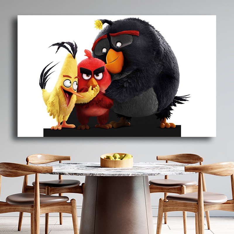 Πίνακας σε καμβά The Angry Birds Movie
