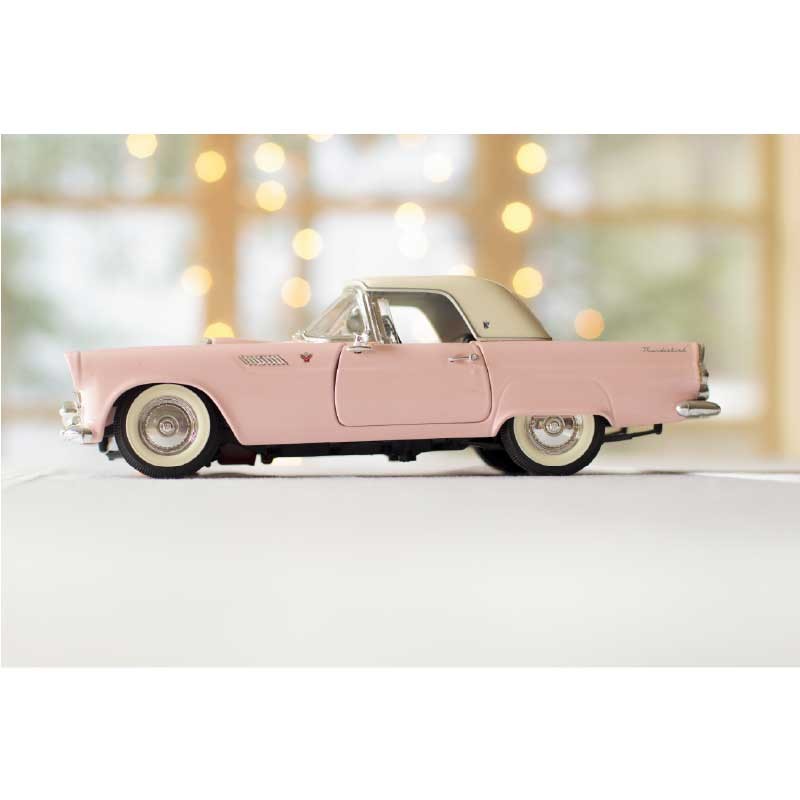 Πίνακας σε καμβά  Vintage pink car