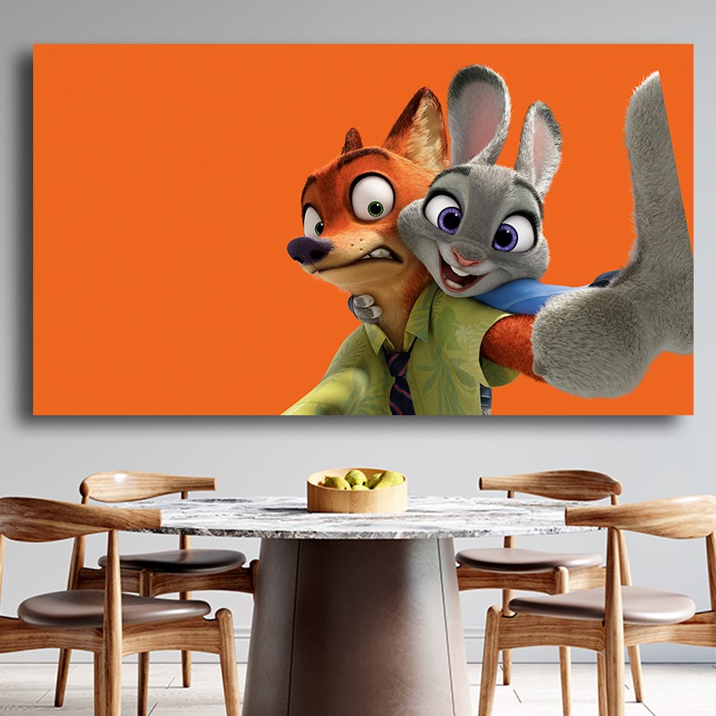 Πίνακας σε καμβα  Zootopia