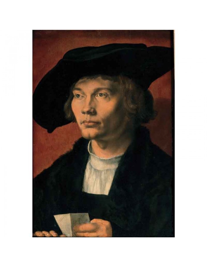 Πίνακας σε καμβά Albrecht Dürer - Portrait of Bernhard von Reesen - 1521