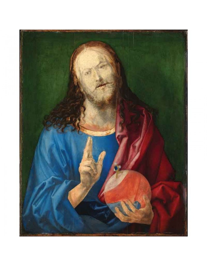 Πίνακας σε καμβά Albrecht Dürer - Salvator Mundi