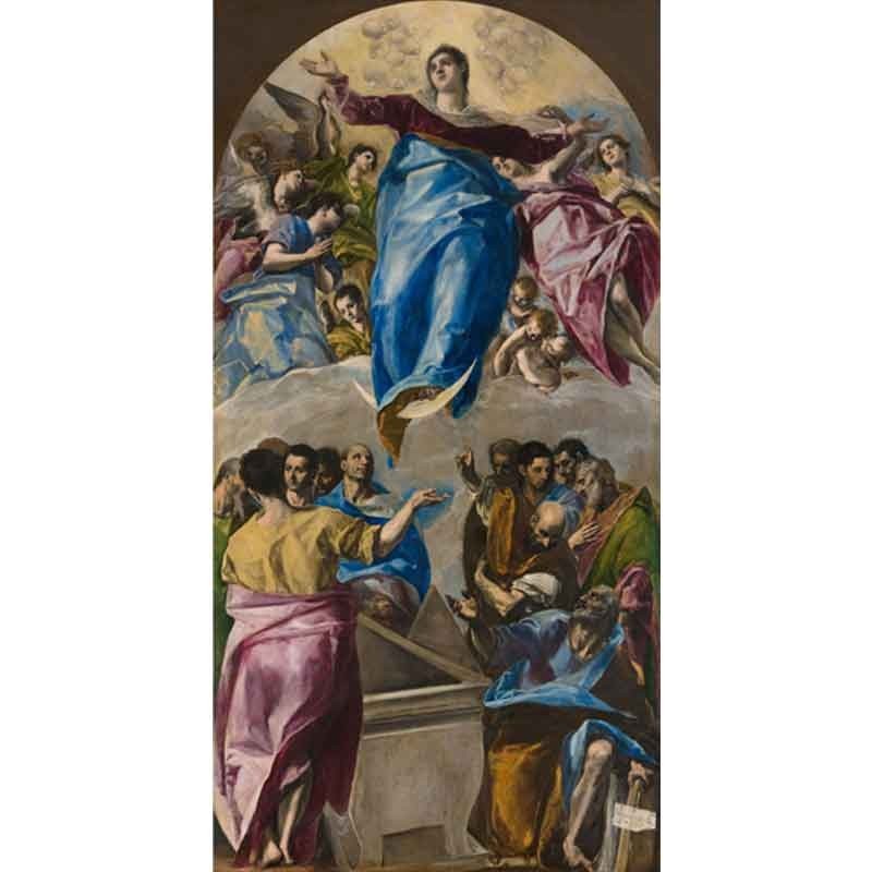 Πίνακας σε καμβά Assumption of the Virgin-El Greco