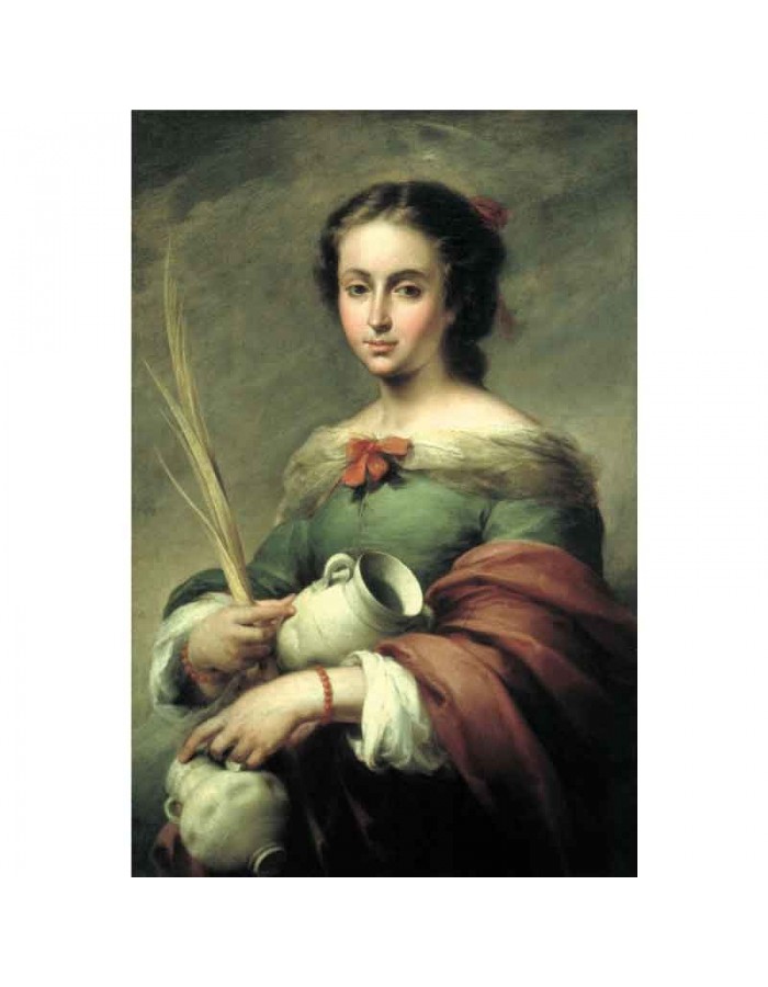 Πίνακας σε καμβά Bartone Esteban Murillo - Santa Rufina Murillo