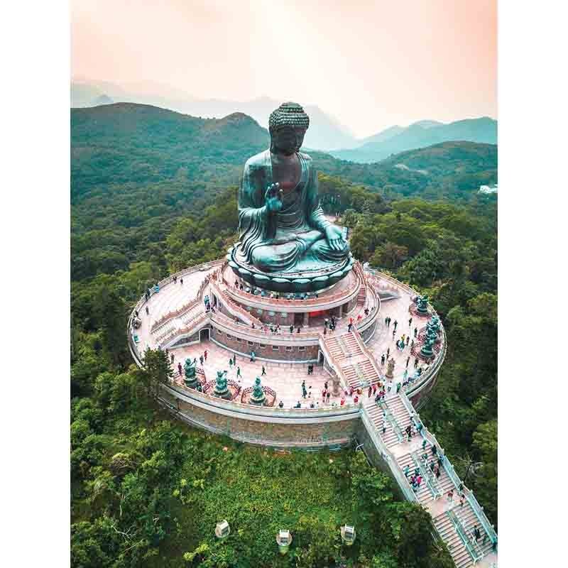 Πίνακας σε καμβά Big Buddha Honk Kong