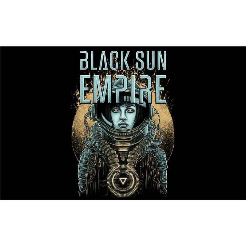 Πίνακας σε καμβά Black Sun Empire
