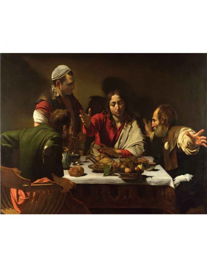 Πίνακας σε καμβά Caravaggio - Supper at Emmaus