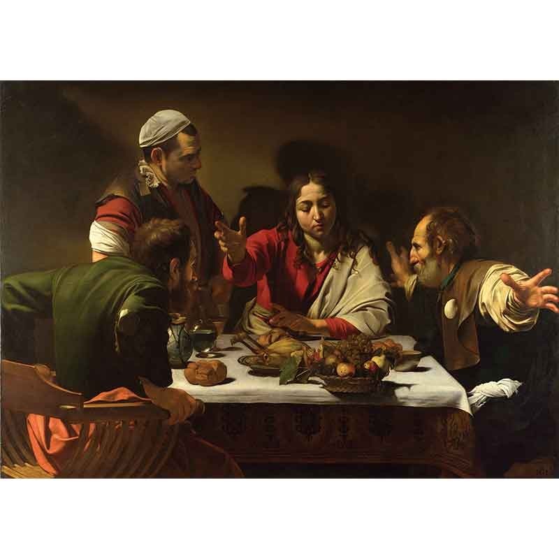 Πίνακας σε καμβά Caravaggio - Supper at Emmaus