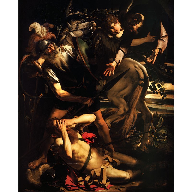 Πίνακας σε καμβά Caravaggio - The Conversion of Saint Paul