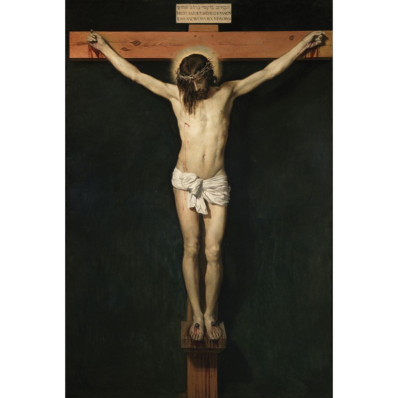 Πίνακας σε καμβά Diego Velázquez - Cristo Crucificado