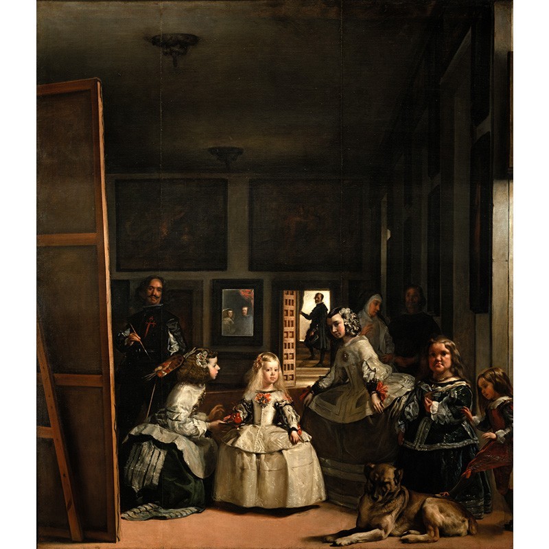 Πίνακας σε καμβά Diego Velázquez - Las Meninas