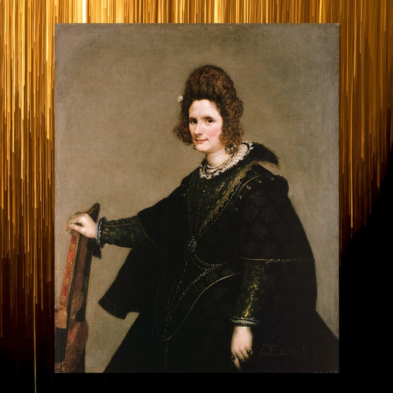 Πίνακας σε καμβά Diego Velázquez - Portrait of a Lady