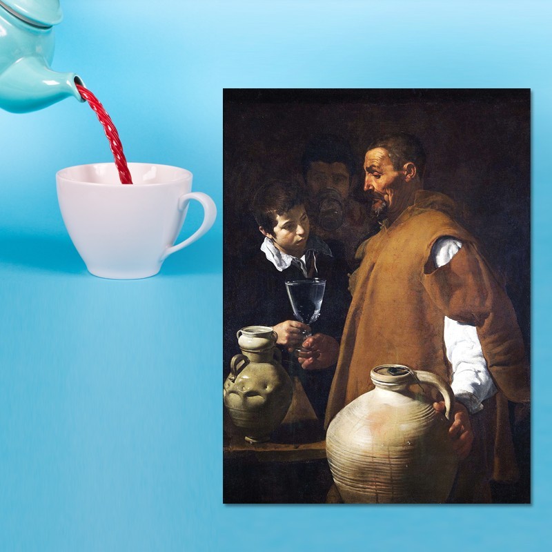 Πίνακας σε καμβά Diego Velázquez - The Waterseller of Seville