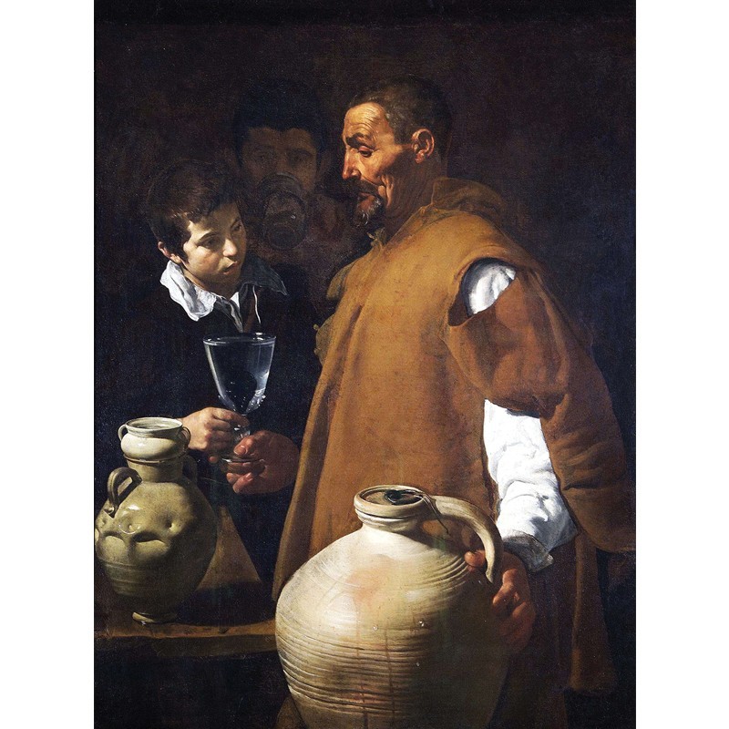 Πίνακας σε καμβά Diego Velázquez - The Waterseller of Seville