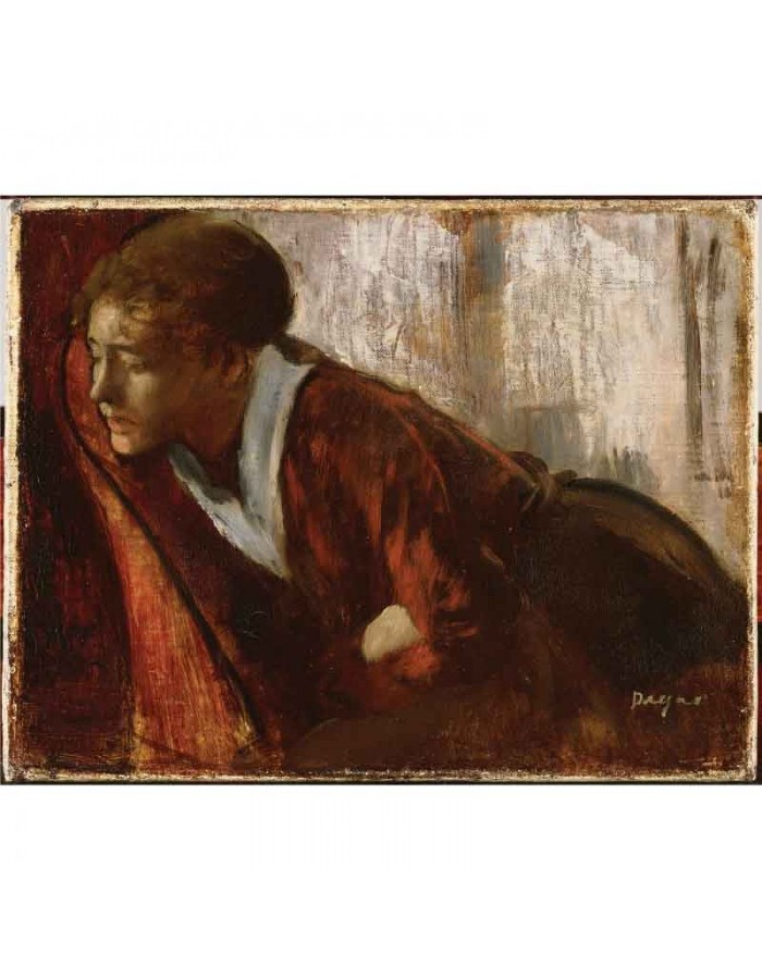 Πίνακας σε καμβά Edgar Degas - Melancholy