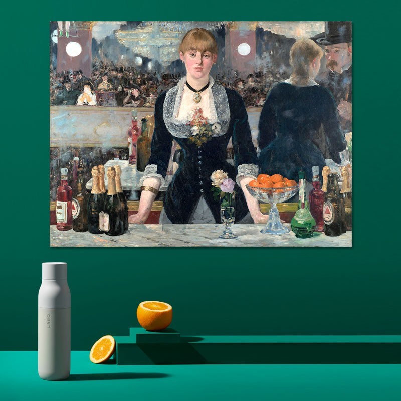 Πίνακας σε καμβά Edouard Manet - A bar at the Folies Bergere