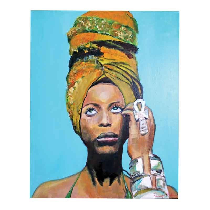 Πίνακας σε καμβά Erykah Badu