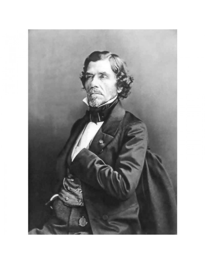 Πίνακας σε καμβά Eugène Delacroix - Portrait by Nadar Felix