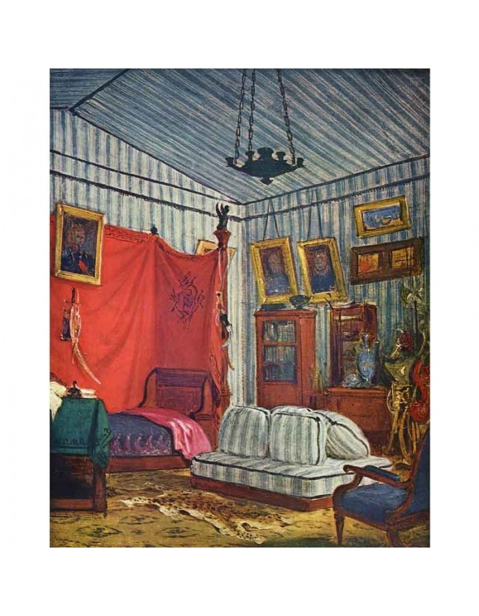 Πίνακας σε καμβά Eugène Delacroix - The Duke of Morny's Apartment - 1831