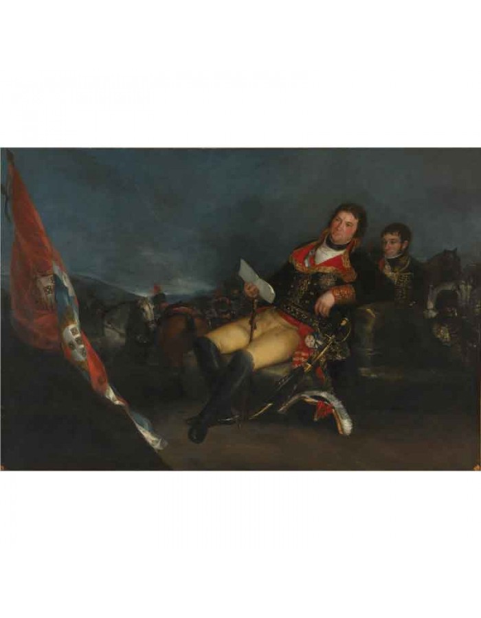 Πίνακας σε καμβά Francisco de Goya - Portrait of Manuel Godoy - 1801