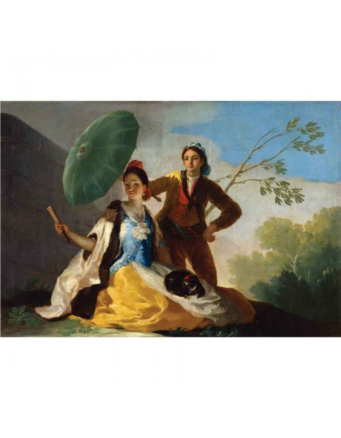 Πίνακας σε καμβά Francisco de Goya - The Parasol - 1777