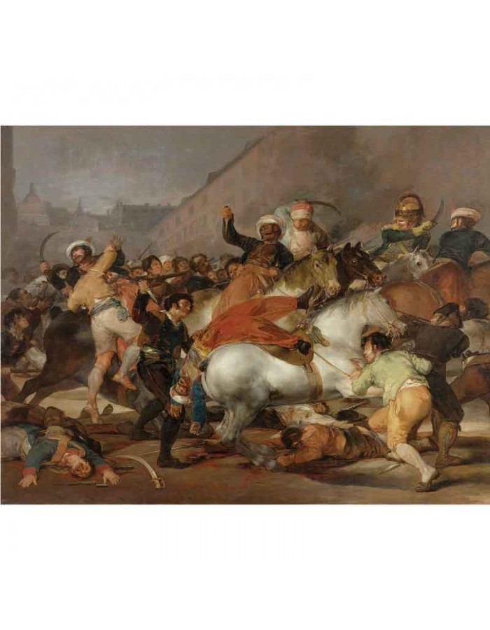 Πίνακας σε καμβά Francisco de Goya - The Second of May - 1808