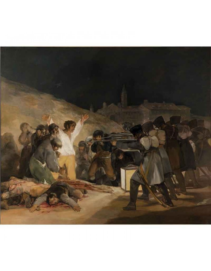 Πίνακας σε καμβά Francisco de Goya - The Third of May 1808 - 1814