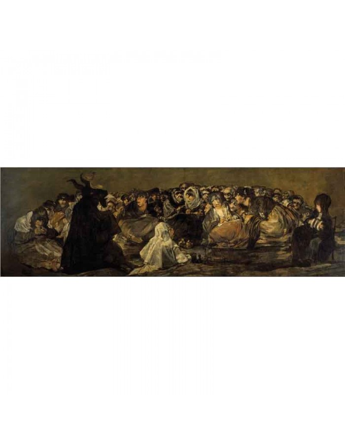 Πίνακας σε καμβά Francisco de Goya - Witches' Sabbath